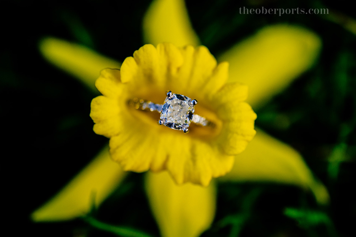 daffodil engagement ring