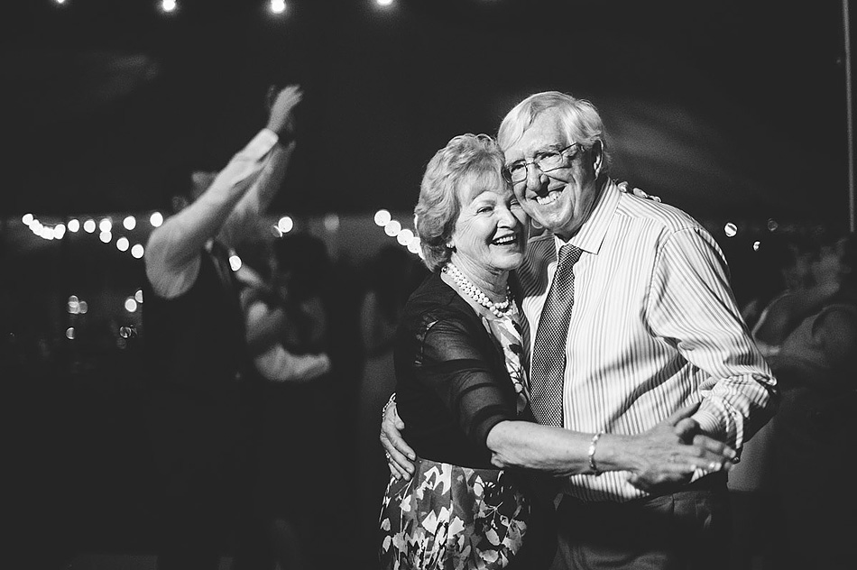 older couple dancing at wedding reception