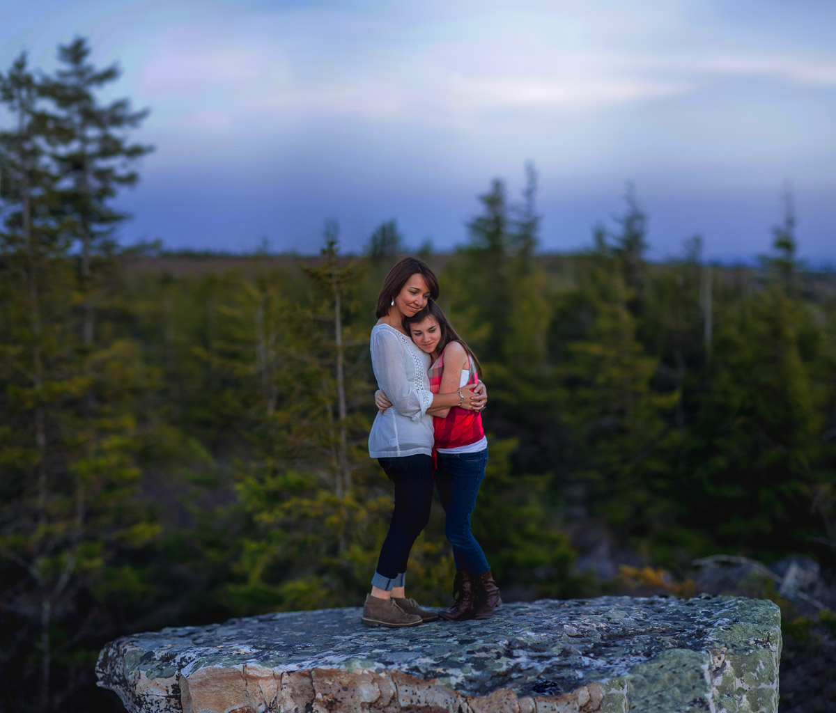 brenizer method bokeh panorama at dolly sods wilderness by the oberports