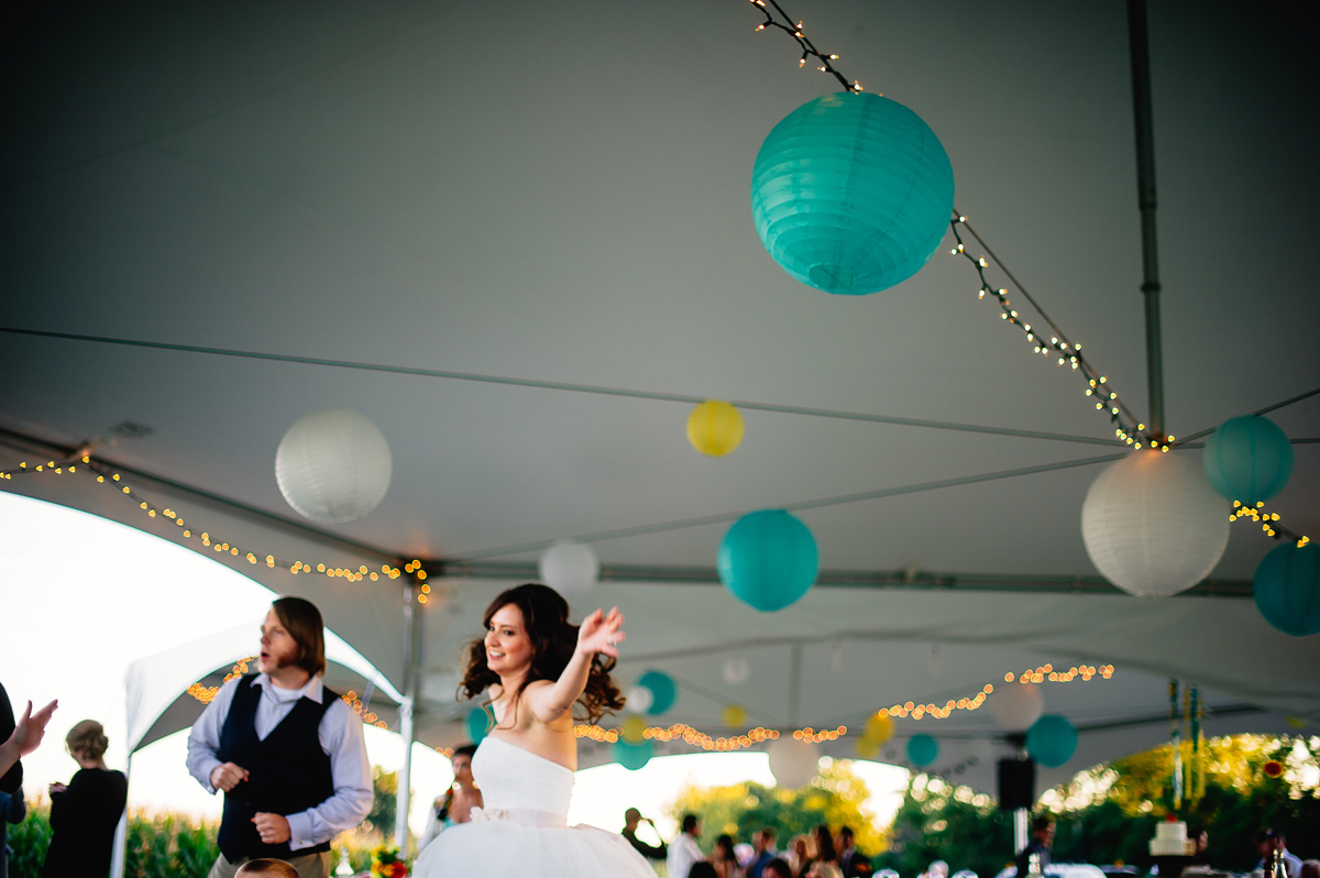 backyard wedding tent reception decorations lanterns