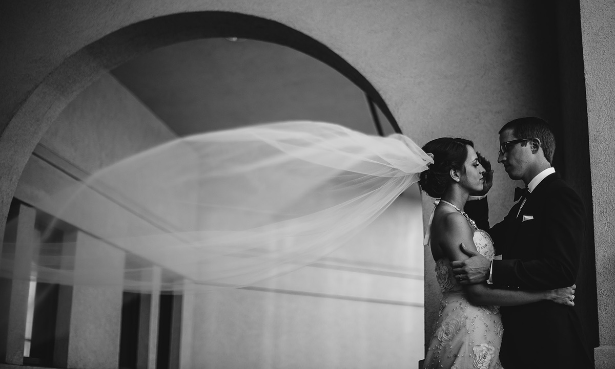 parkersburg west virginia wedding photos windswept veil