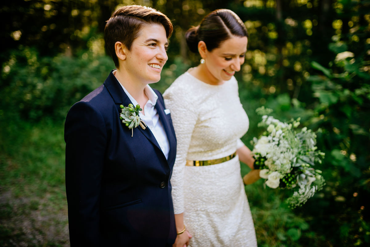 same sex wedding portraits at the confluence resort in hico wv
