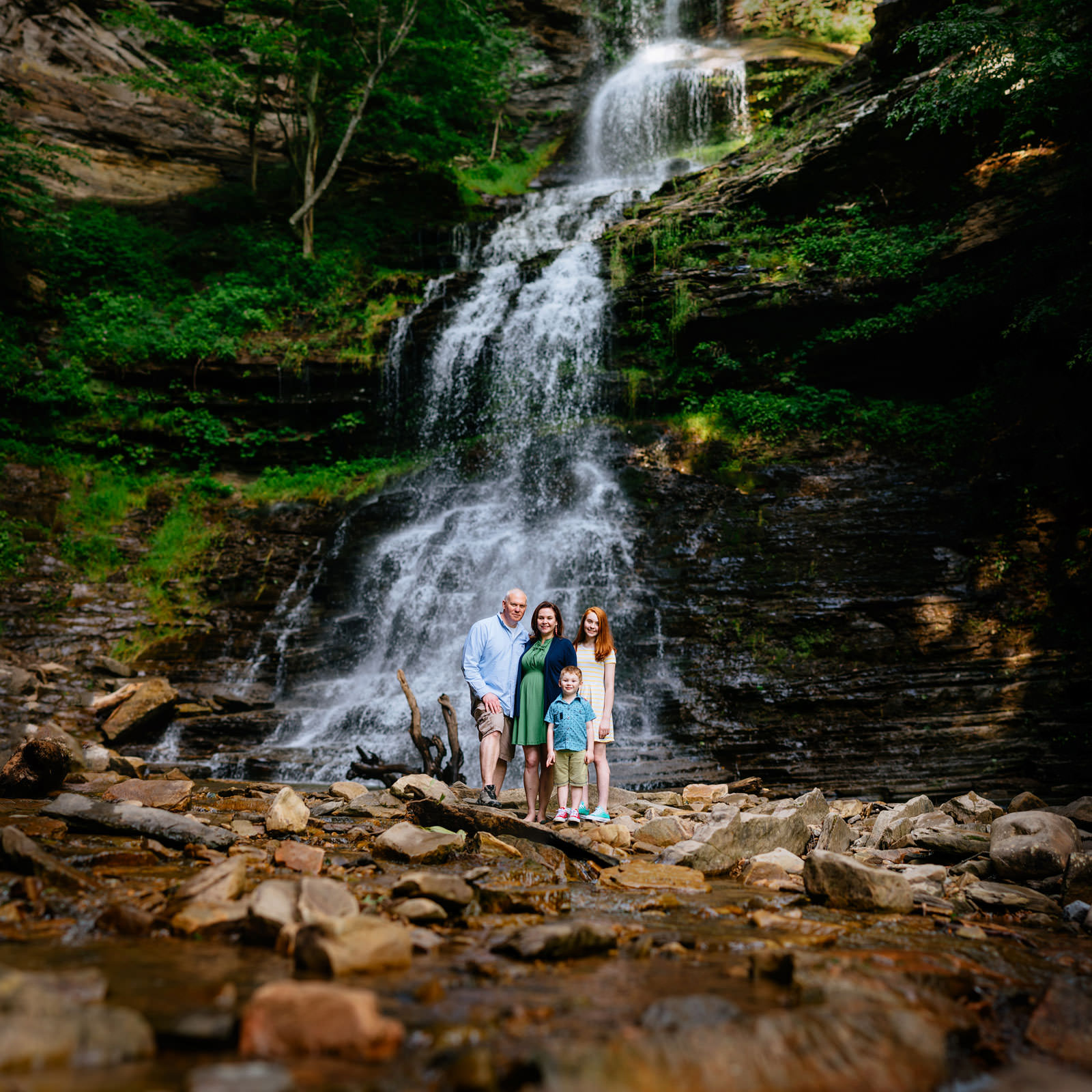 best wv photographers cathedral falls family portraits