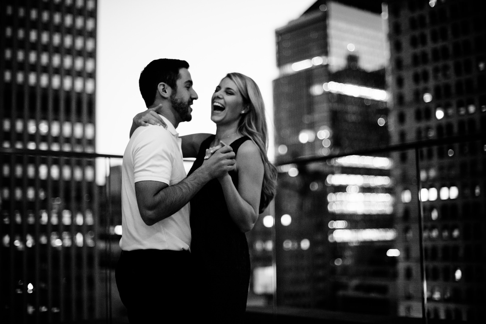 hotel monaco rooftop engagement photos pittsburgh