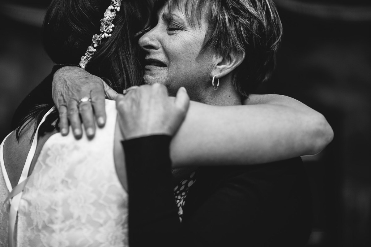 emotional mother of the bride