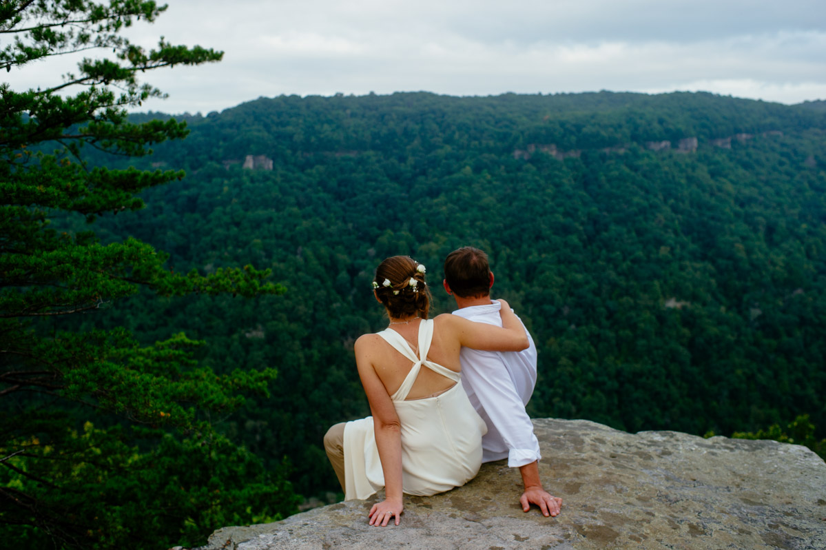 wedding photojournalism new river gorge wv by the oberports