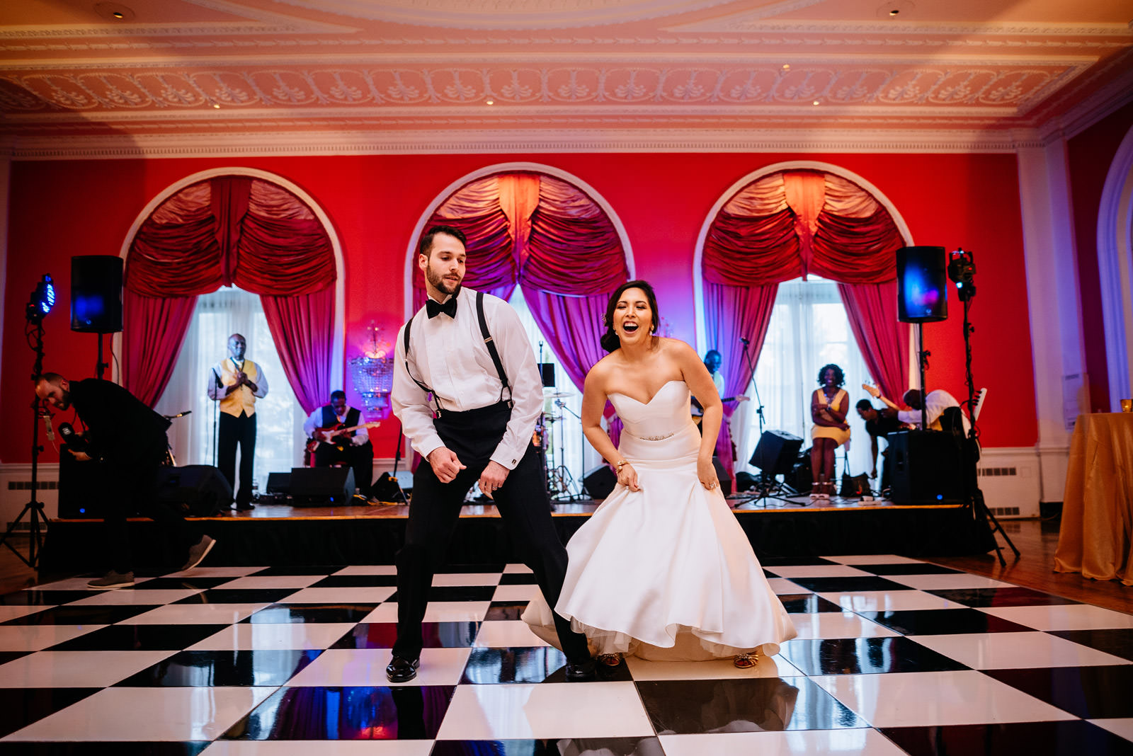 first dance greenbrier resort cameo ballroom wedding reception