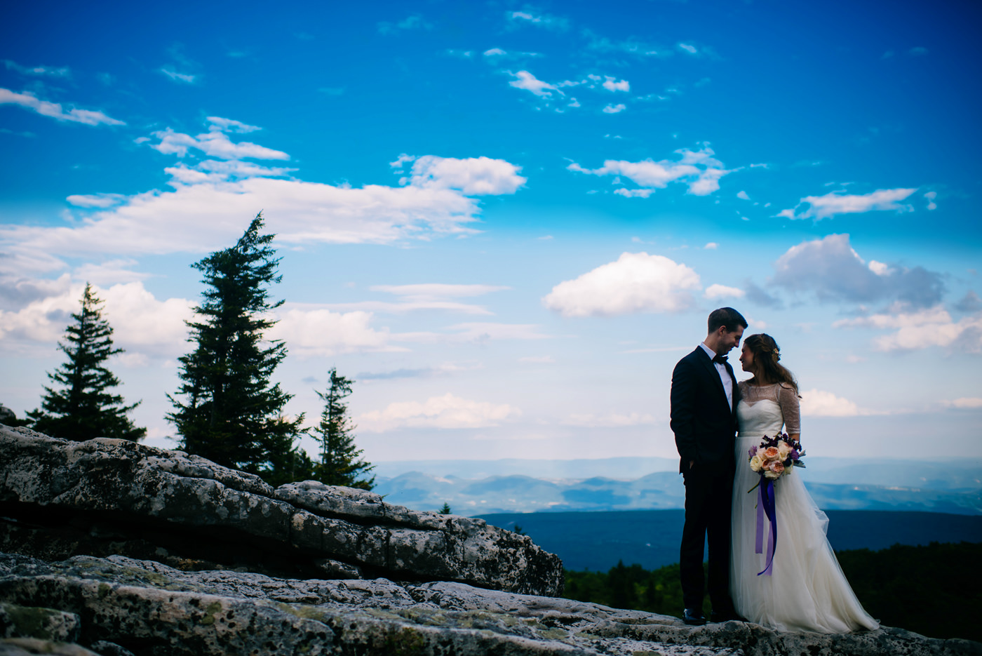 dolly sods day after bridal portrait session