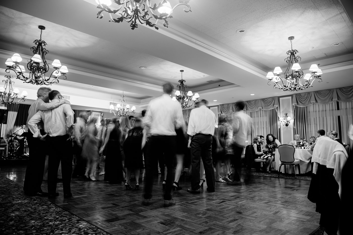 st clair country club wedding reception dancing