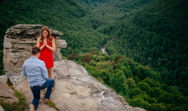 A Proposal at Lindy Point Overlook