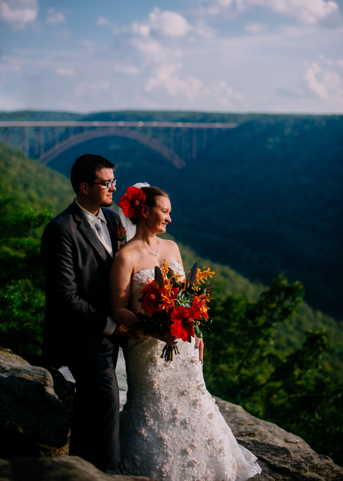 adventures on the gorge wedding photographers the oberports