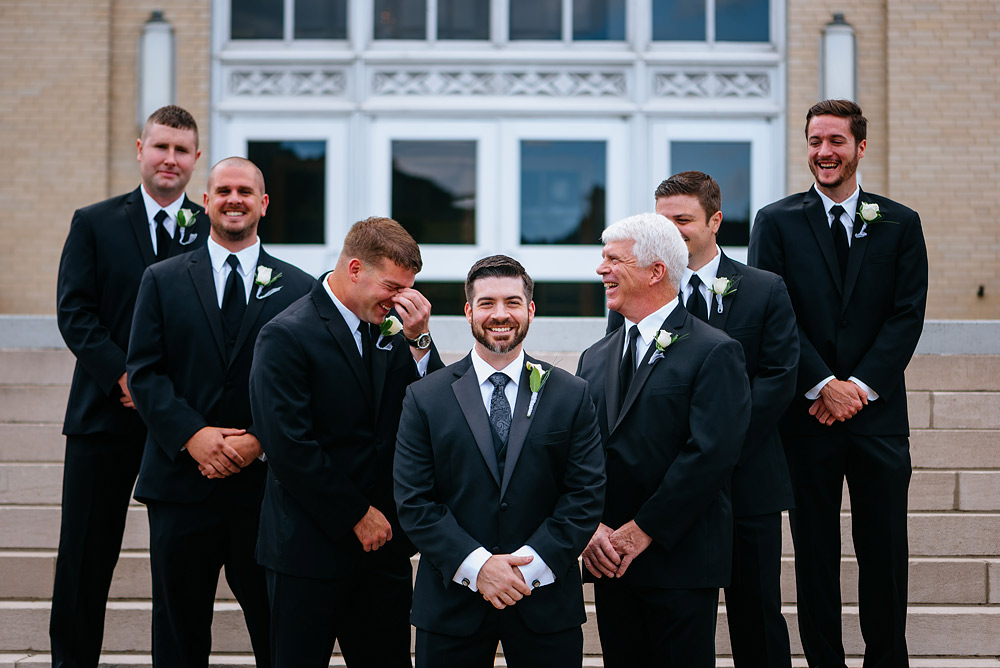 university of charleston UC wedding wv groomsmen picture