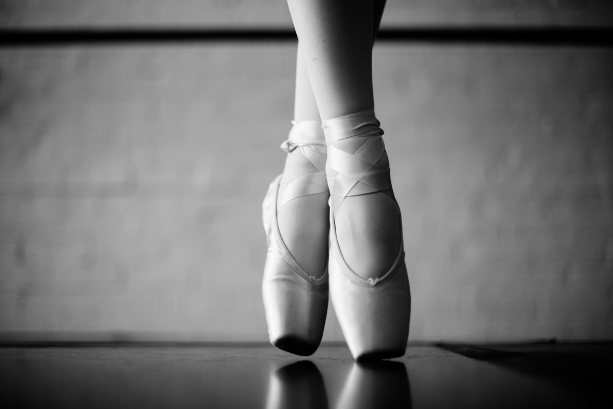 dance portraits pointe shoes