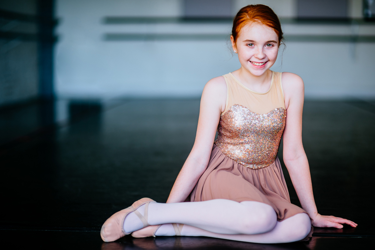 portraits of a young ballerina