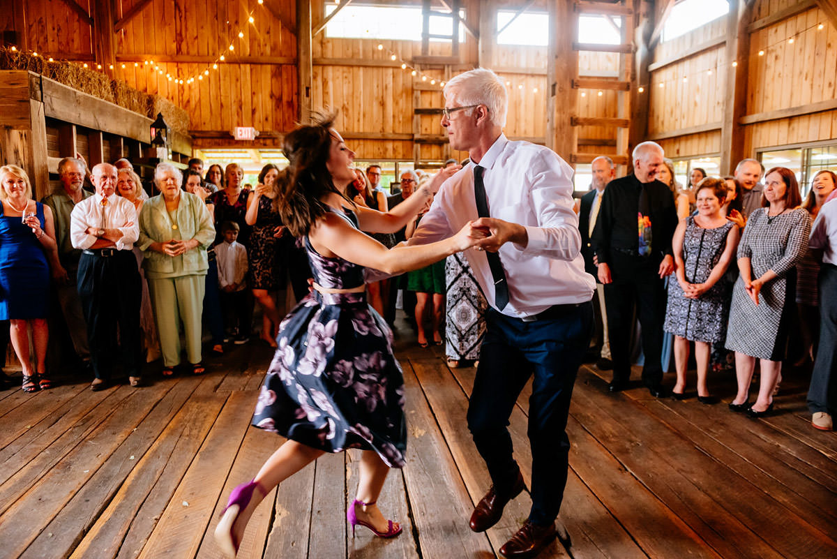 groom dances with daughter rustic acres