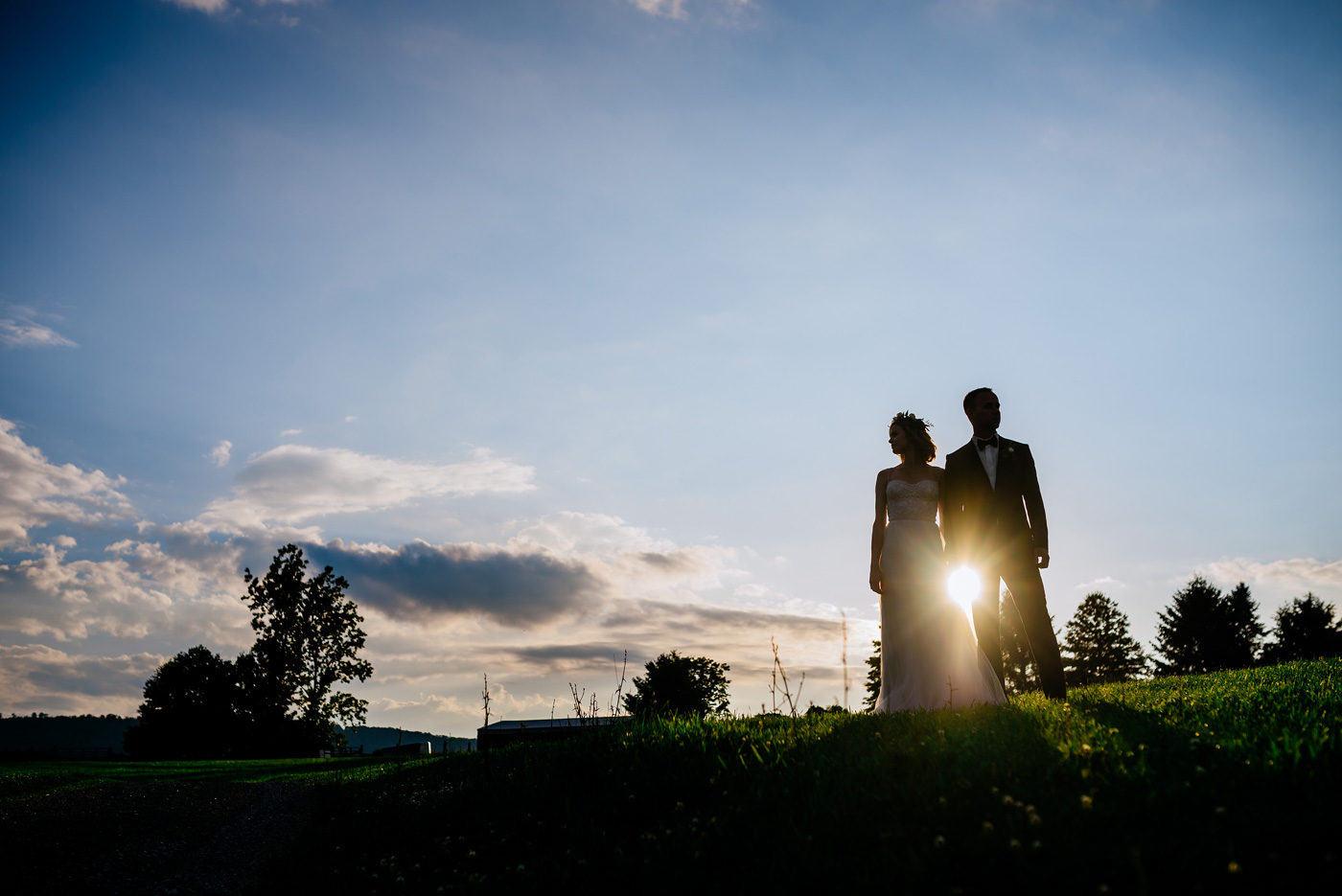 wv wedding silhouette