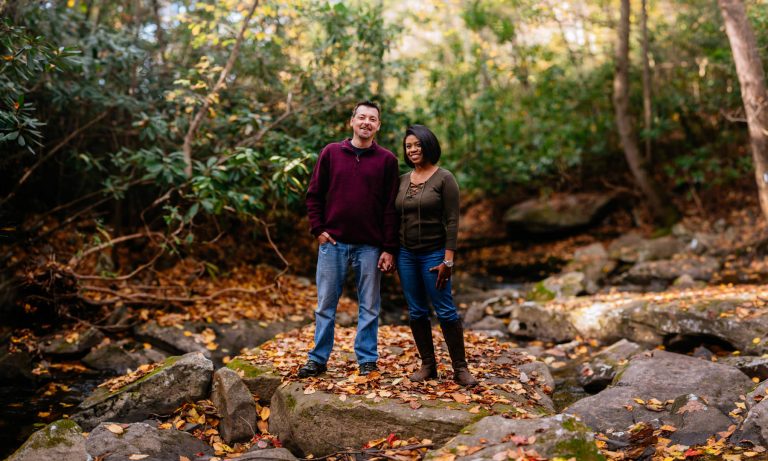 New River Gorge Engagement Session with Lauren & Shawn