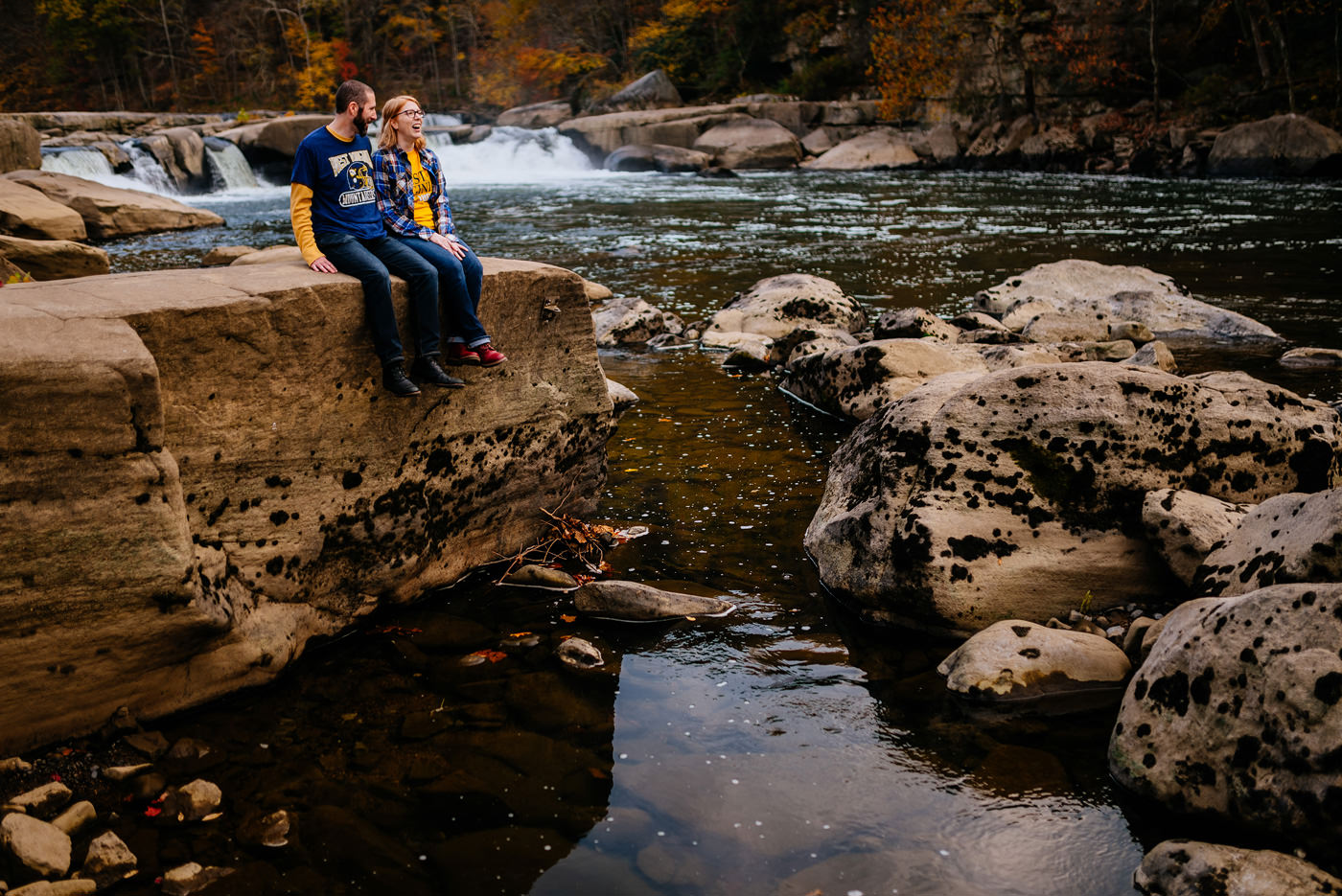 valley falls state park wv couples engagement anniversary portraits