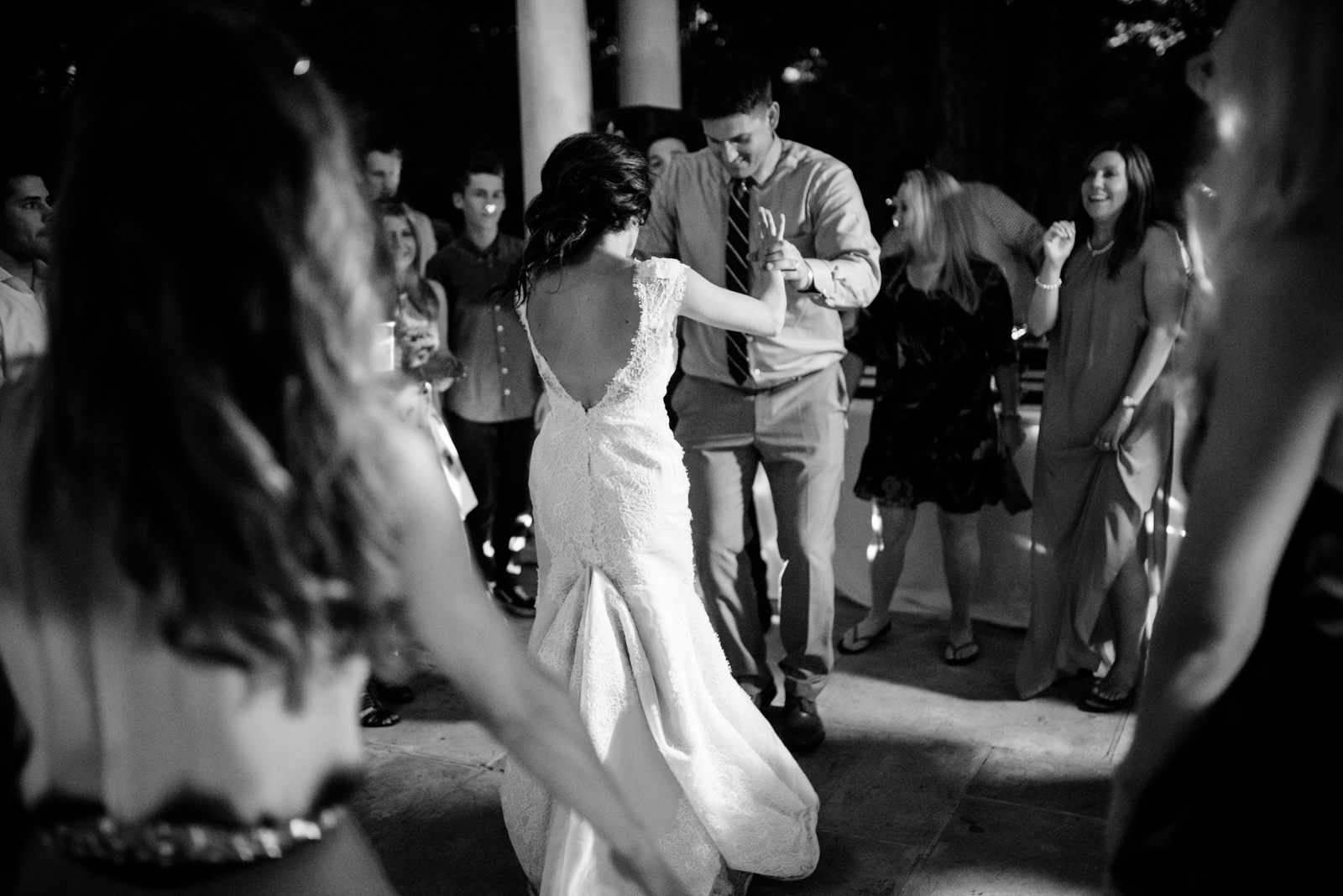 bride groom dancing wedding reception gaines estate fayetteville wv wedding