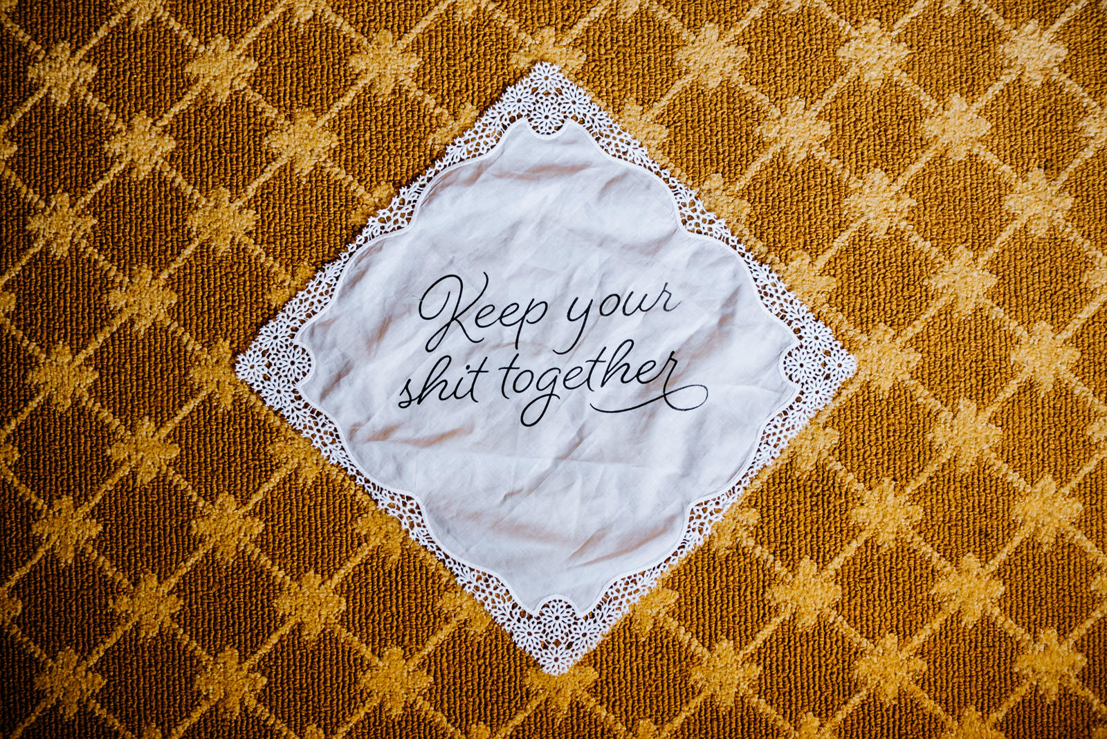 keep your shit together hankie