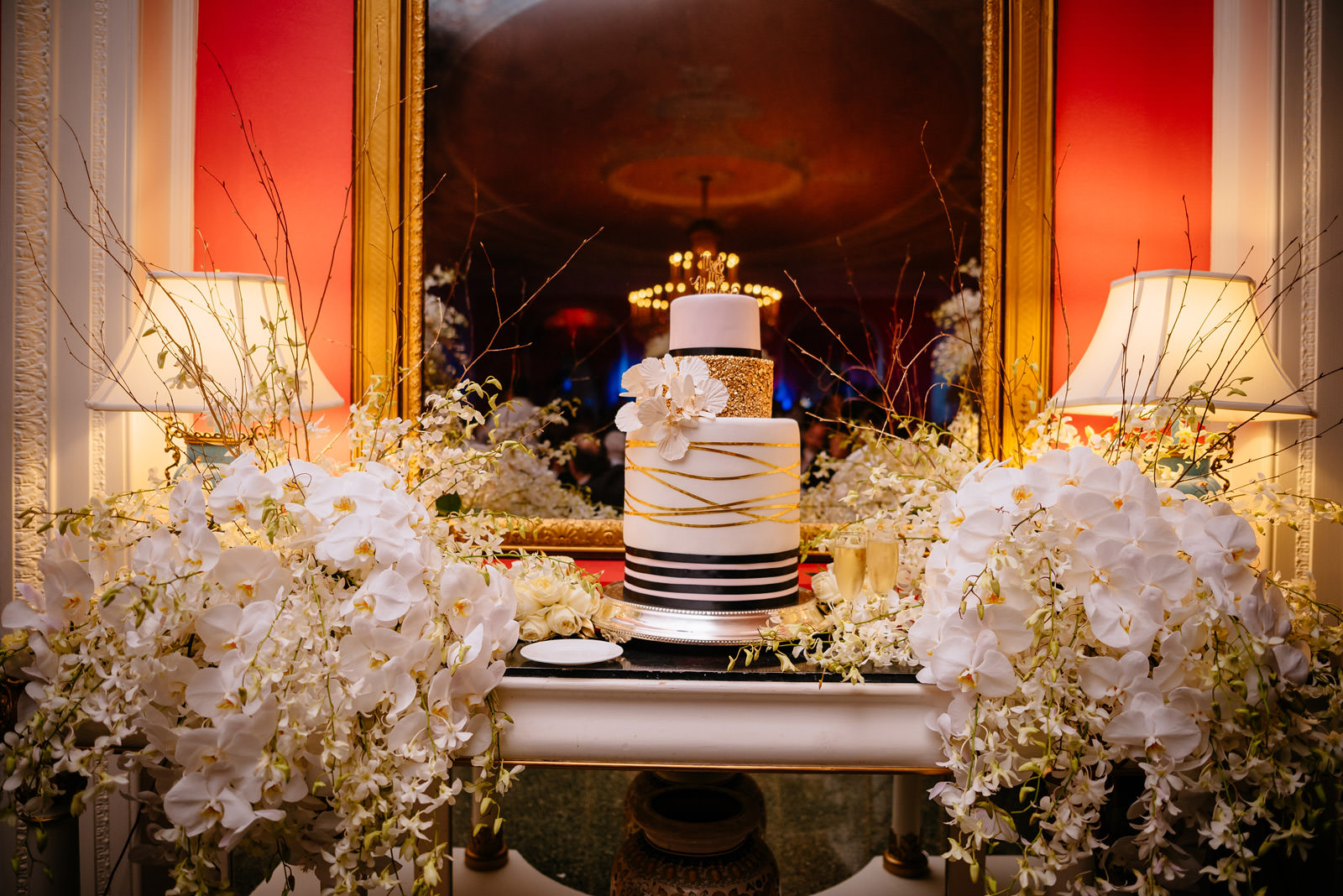 greenbrier resort wedding cake