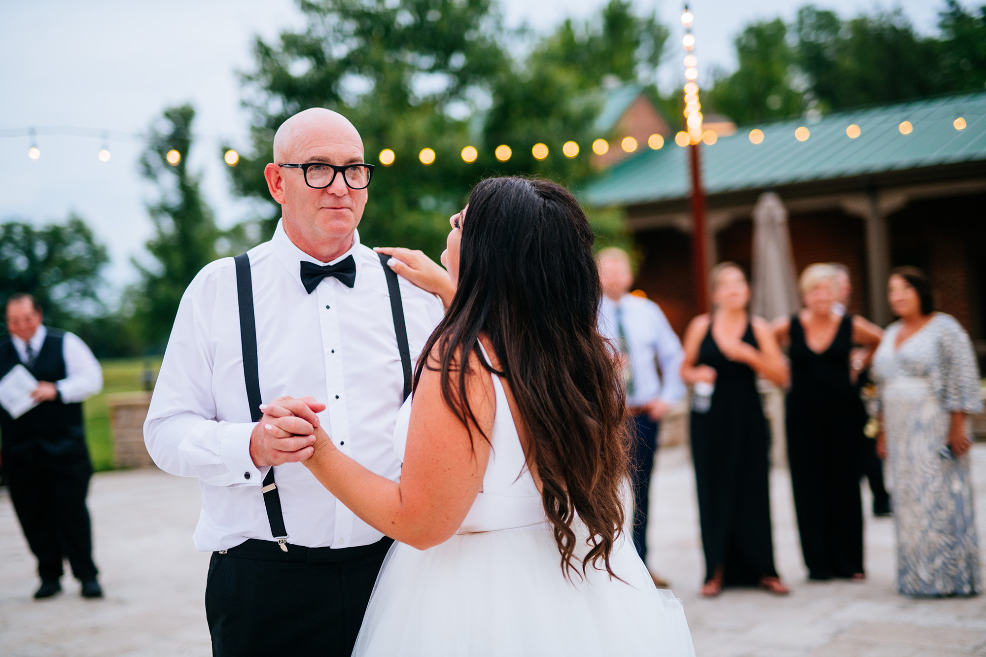 bride dancing with dad